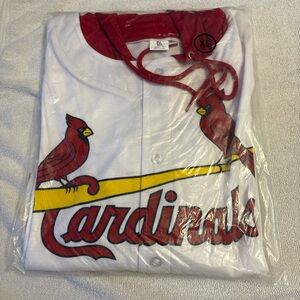Cardinals White and Red Jersey